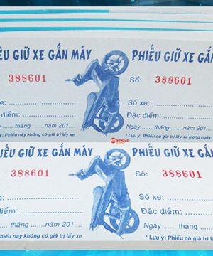 in vé gửi xe và vé vào cửa