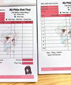 In hóa đơn bán lẻ - Minh Thiên