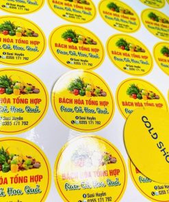 In tem dán Hà Nội